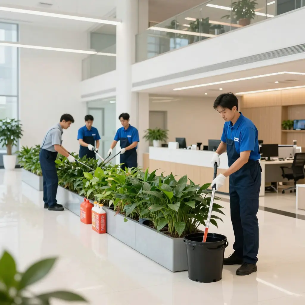Professional plant maintenance service